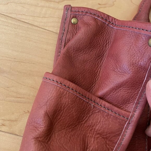 Frye Campus Shopper Leather Tote NWOT - Picture 5 of 8